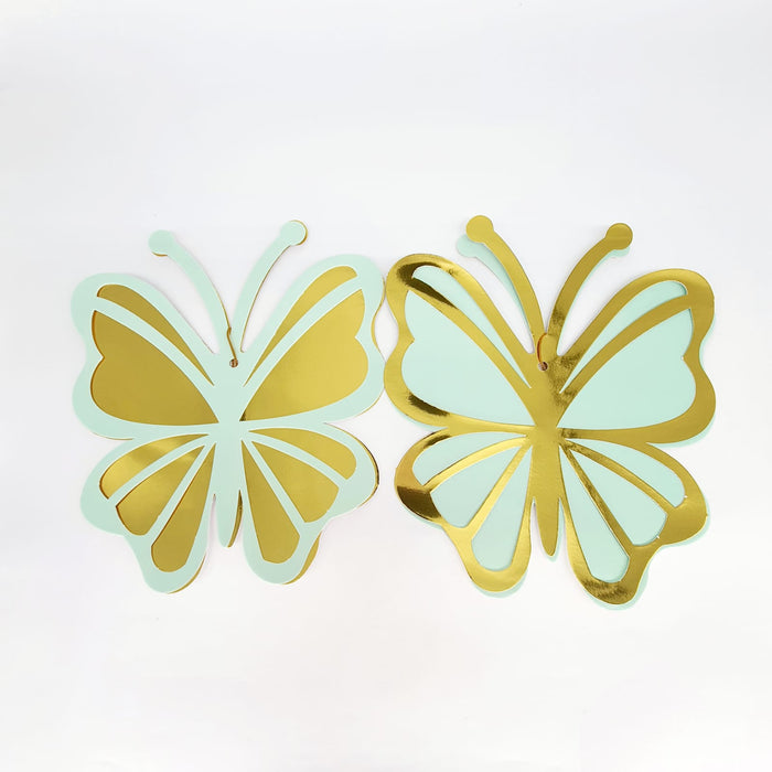 Aplique de Mariposas Decorativas Troqueladas X 2 Unidades  Ref.3
