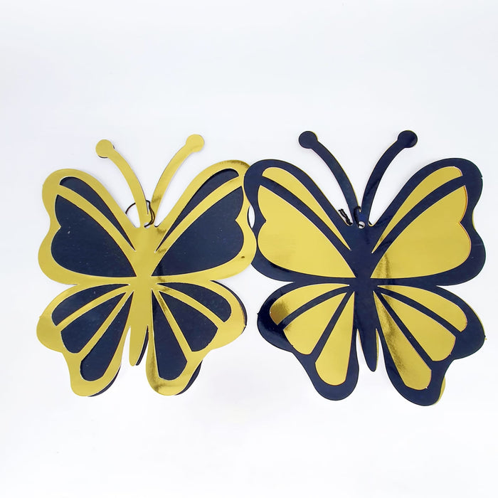 Aplique de Mariposas Decorativas Troqueladas X 2 Unidades  Ref.7