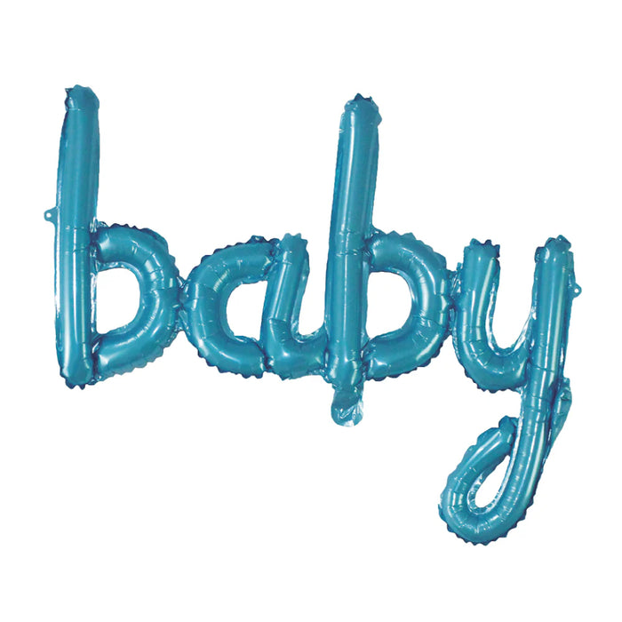 Globo Metalizado 16" Baby Azul Sempertex X 1 Unidad