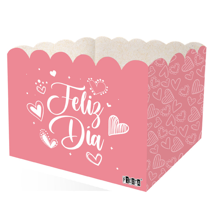 Caja Ancheta Grande Premium Rosado x 1 unidad
