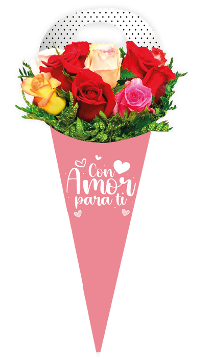 Caja Capuchón premium Rosada  x 1 Unidad