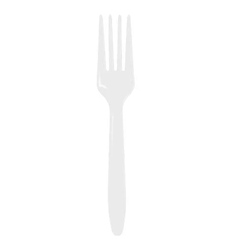 Tenedor Deluxe Blanco x 12 Unidades Sempertex