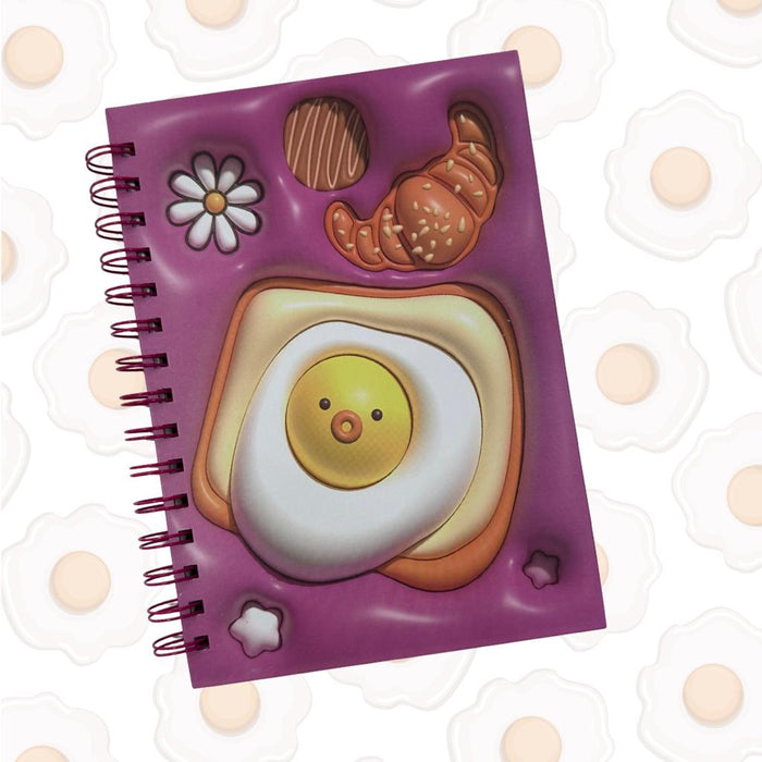 Cuaderno Argollado Huevo Frito X 1