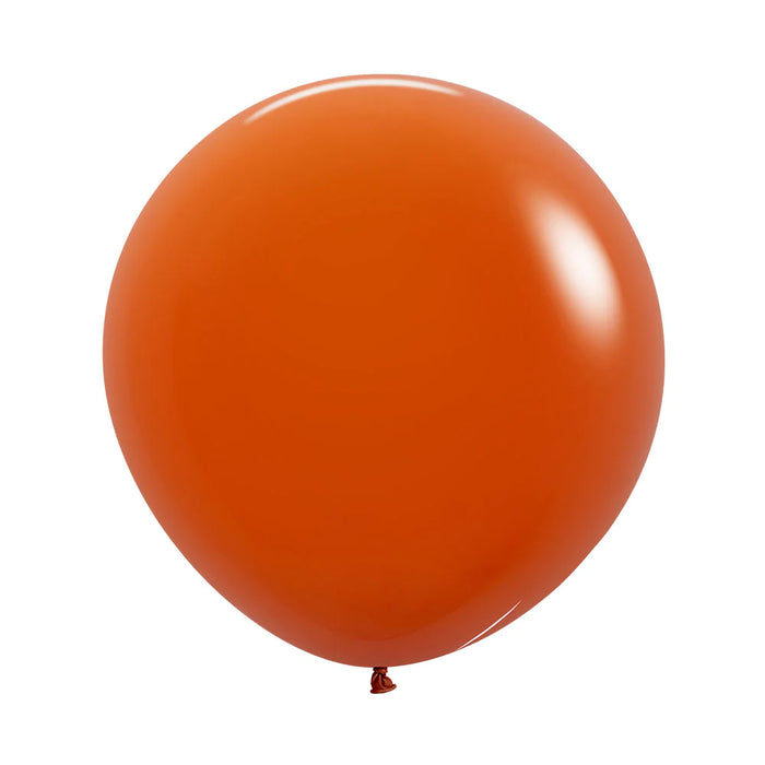 Globo Naranja Cobrizo Fashion R24 X 3 Unidades Sempertex