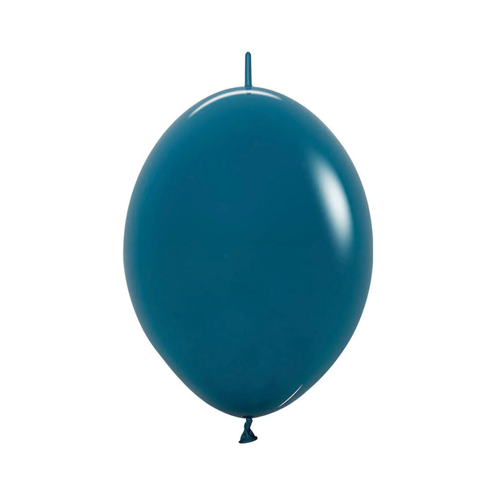 Globo Turquesa Profundo Fashion LOL 12 X 50 Unidades Sempertex