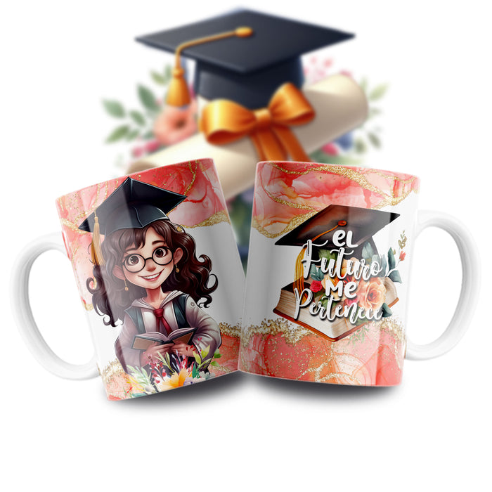 Mug Mensaje de Grado 11 Oz Ref. 5 x 1 Unidad