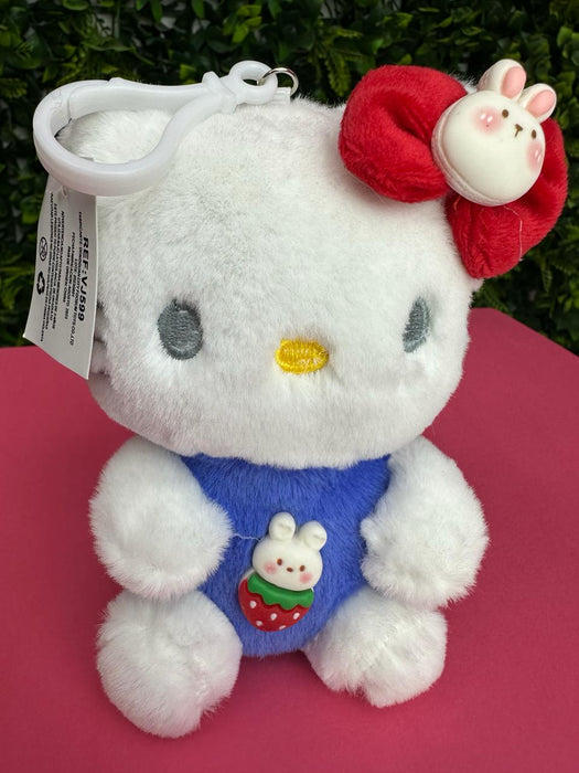 Peluche Hello Kitty mini Azul 13cm