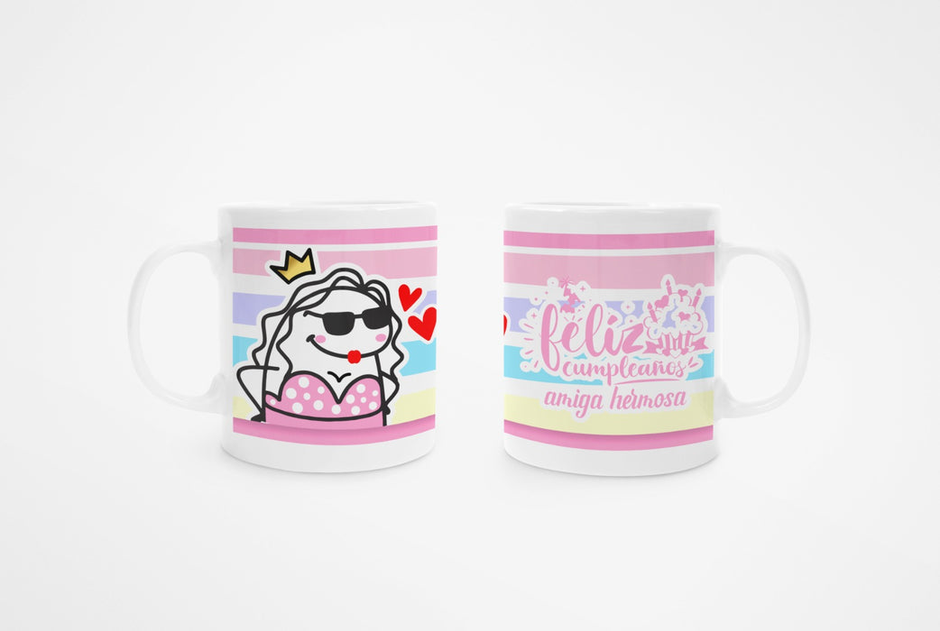 Mug Feliz Cumpleaños 11 Oz Ref. 8 x 1 Unidad