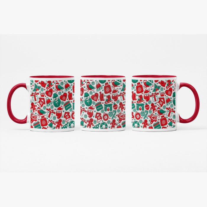 Mug Navidad Premium 11 Oz Ref. 18  x 1 Unidad