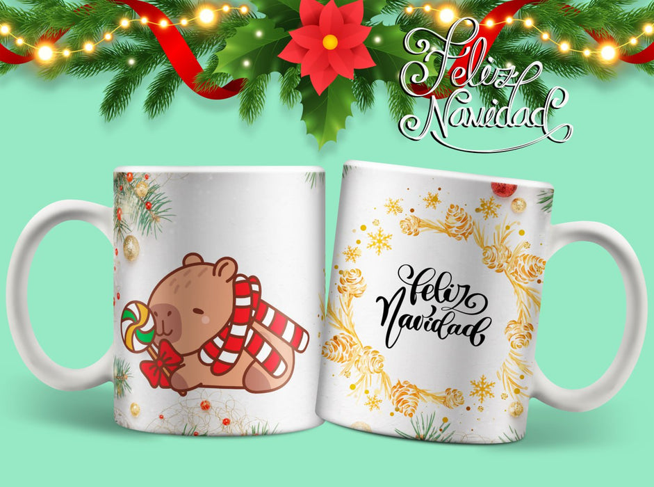 Mug Navidad 11 Oz Ref.  125 x 1 Unidad