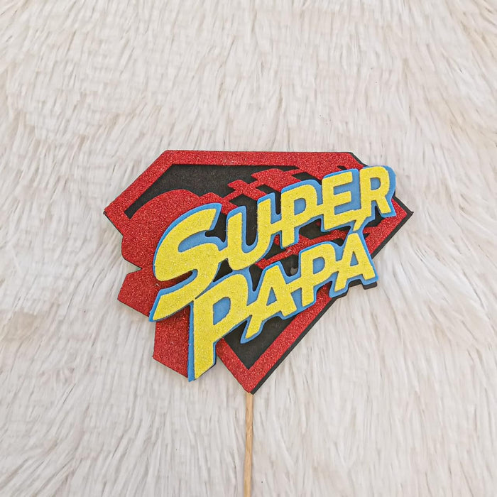 Pin Super Papá paq x 1