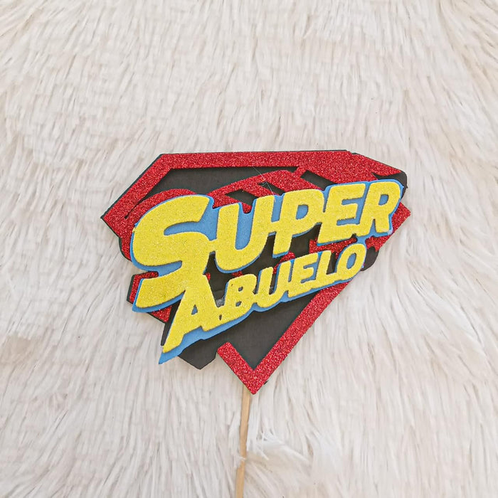 Pin Super Abuelo paq x 1