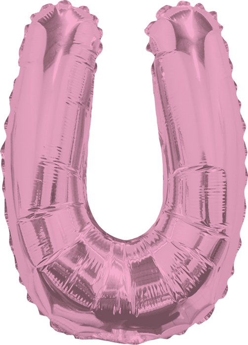 Globo Letra U Fucsia 14" Conver Kaleidoscope