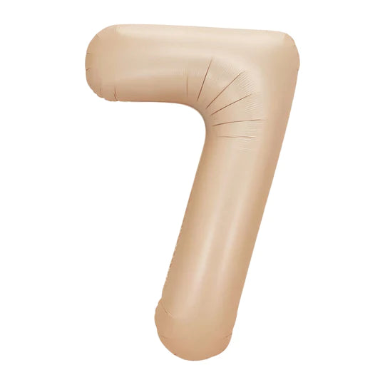 Globo Metalizado # 7 Latte 16" Sempertex