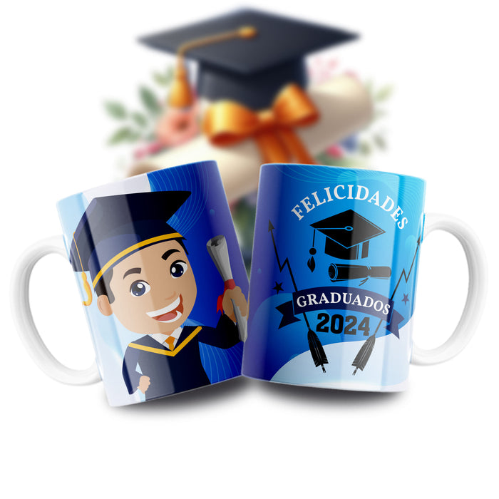 Mug Mensaje de Grado 11 Oz Ref. 8 x 1 Unidad