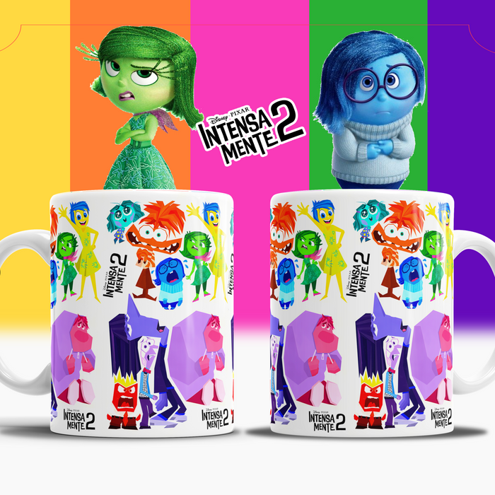 Mug Intensamente 2 de 11 Oz Ref. 22 x 1 Unidad