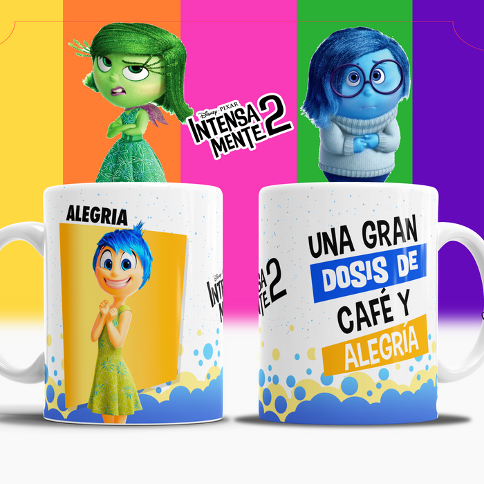 Mug Intensamente 2 11 Oz Surtidos Caja x 36 Unidades