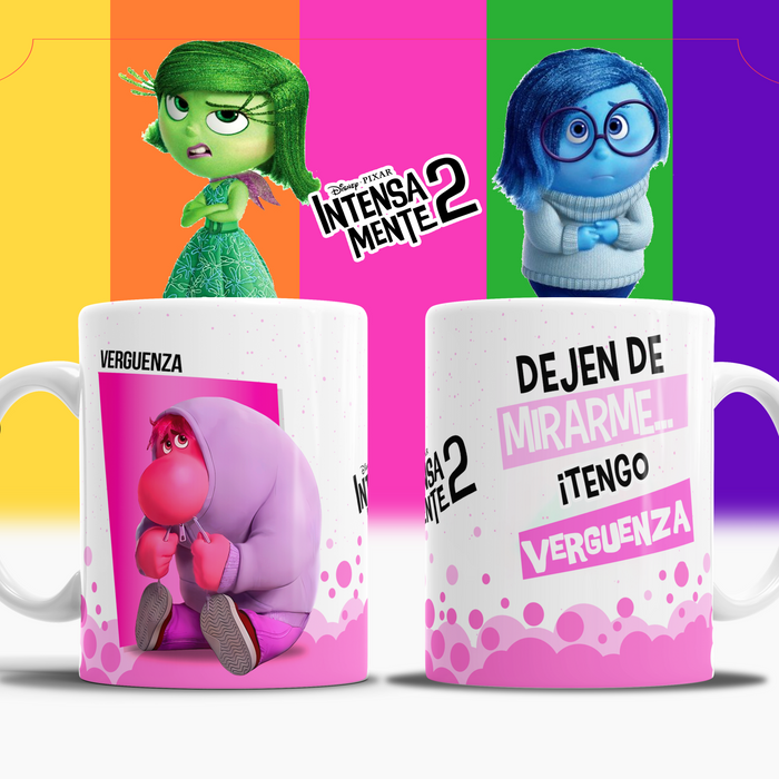 Mug Intensamente 2 Verguenza de 11 Oz Ref. 17 x 1 Unidad