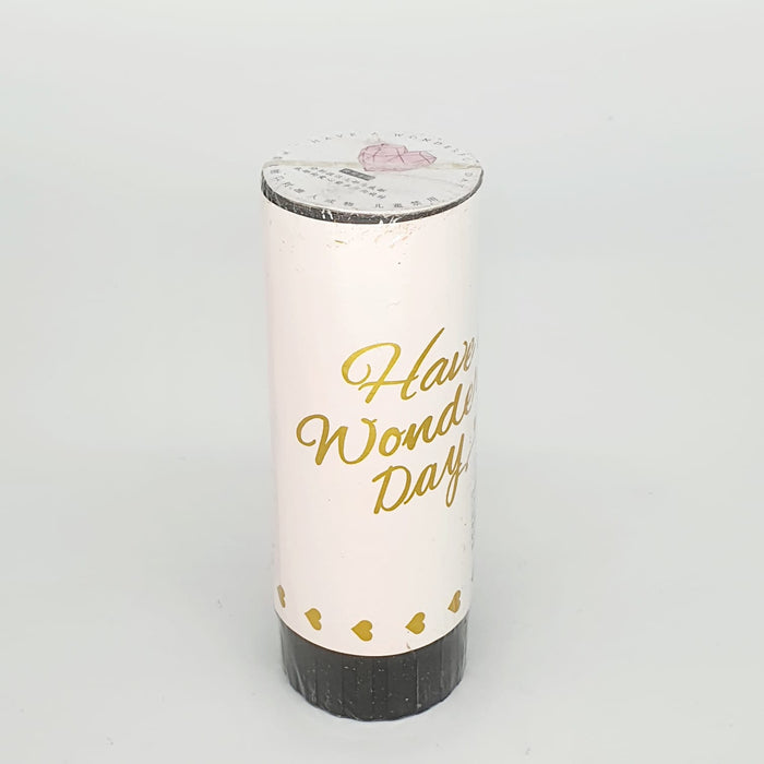 Mini Lanza Confetti Rosado X Unidad