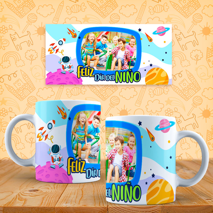 Mug Feliz Dia Del Niño 11 Oz Ref. 13 x 1 Unidad