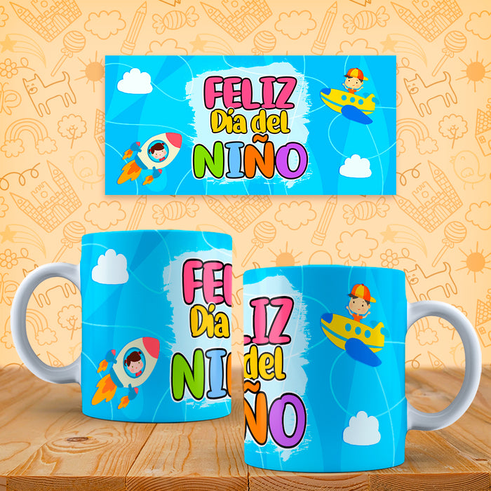 Mug Feliz Dia Del Niño 11 Oz Ref. 1 x 1 Unidad