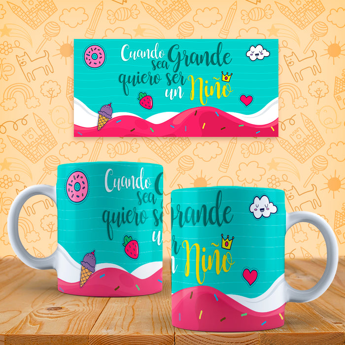 Mug Feliz Dia Del Niño 11 Oz Ref. 5 x 1 Unidad