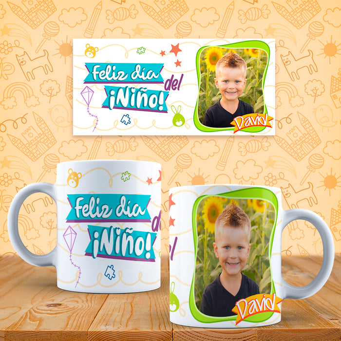 Mug Feliz Dia Del Niño 11 Oz Ref. 9 x 1 Unidad