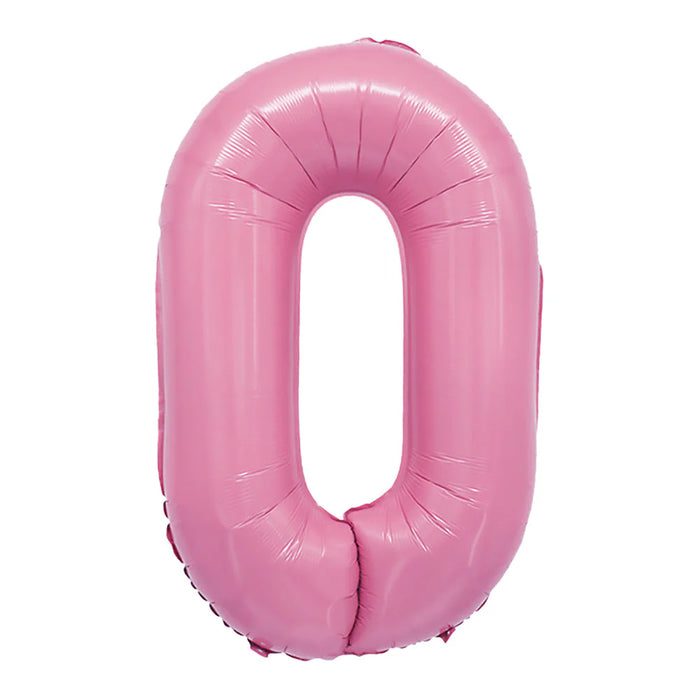 Globo Metalizado # 0 Rosado 16" Sempertex