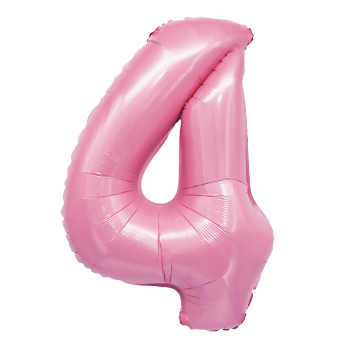 Globo Metalizado # 4 Rosado 16" Sempertex