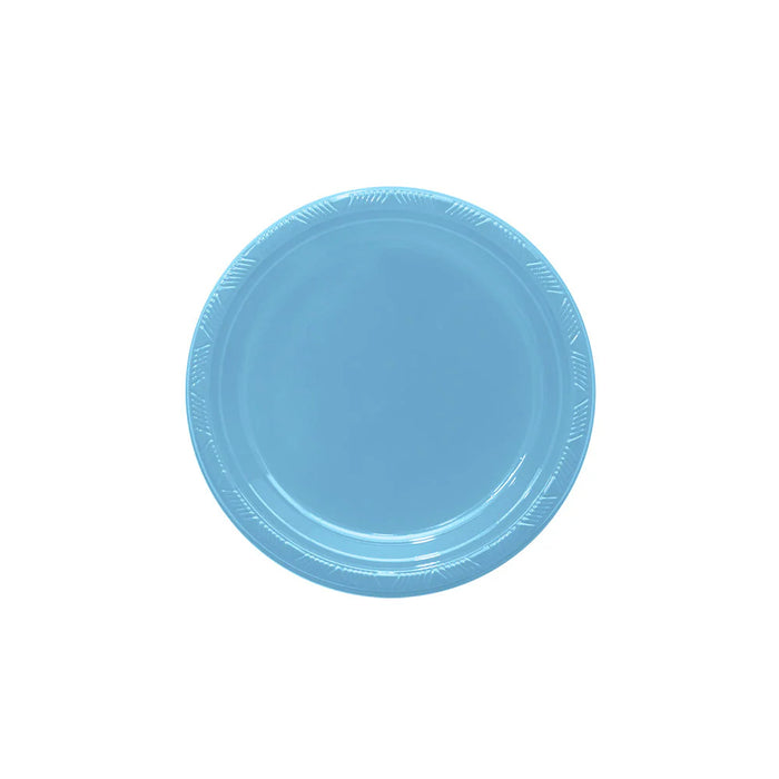 Plato Deluxe Pequeño Azul Pastel 15 cm  x 10 Unidades Sempertex