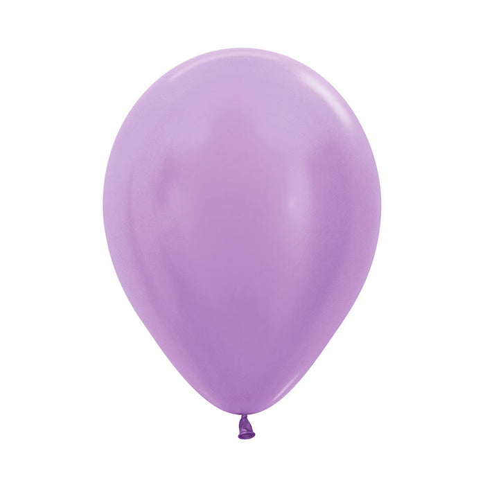 Globo Lila Satin R12 X 12 Unidades Sempertex