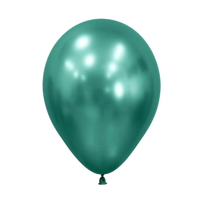 Globo Verde Aurora Reflex R12 x 12 Unidades Sempertex