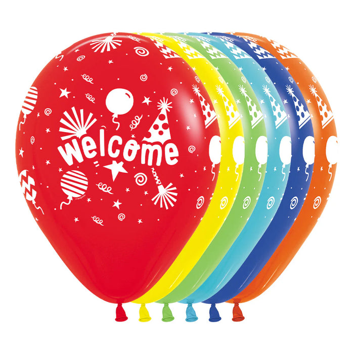 Globo Infinity Welcome Fashion Surtido R12 x 50 Unidades Sempertex
