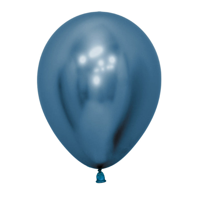 Globo Azul Reflex R12 x 12 Unidades Sempertex