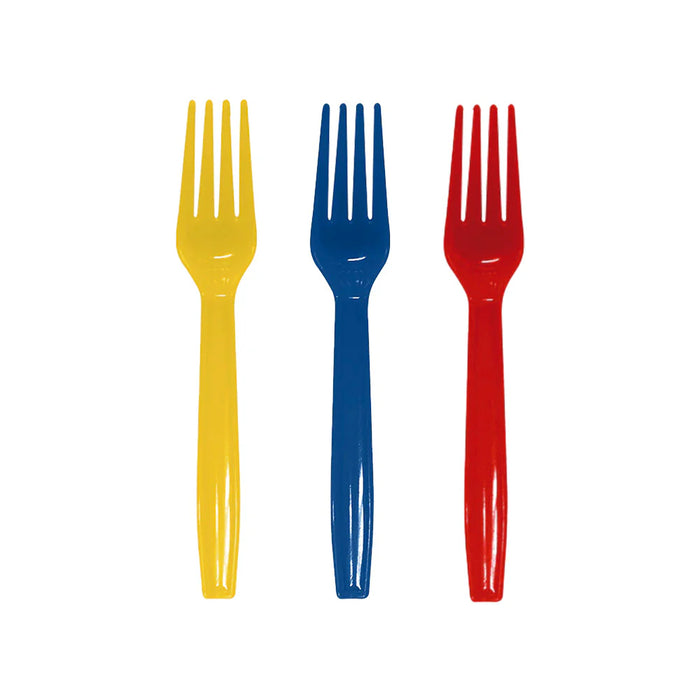 Tenedor Deluxe Oxo Tricolor x 12 Unidades Sempertex
