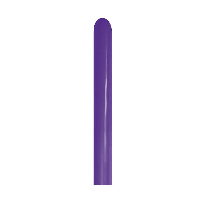 Globo Violeta Fashion Tubito 260 x 50 Unidades Sempertex