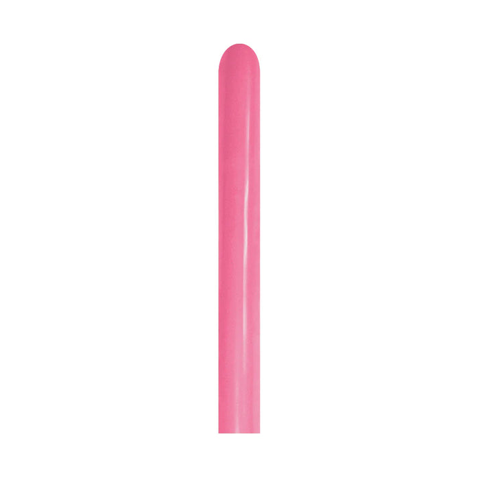 Globo Rosa Fashion Tubito 260 x 50 Unidades Sempertex