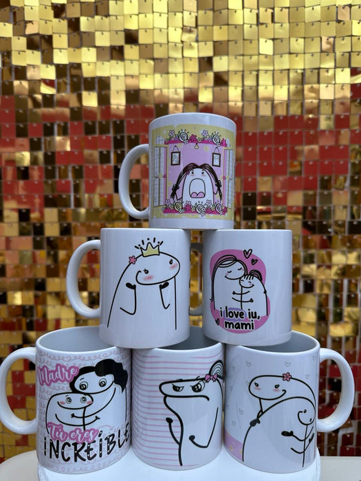Mug Feliz Dia De La Madre 11 Oz Surtidos Caja x 36