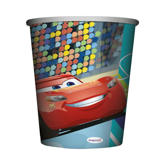 Vaso 9 Oz Cars X 8 Unidades Sempertex
