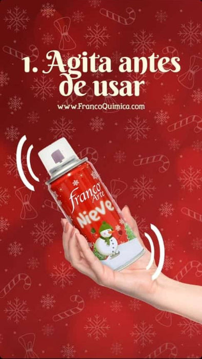 Nieve en Spray X 120 ML Franco Arte
