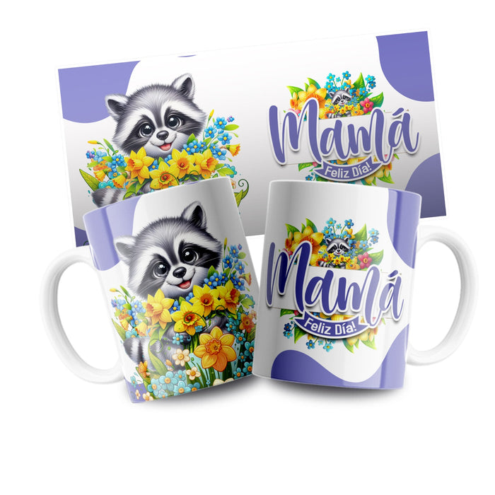 Mug Feliz Dia De La Madre 11 Oz Ref. 52 x 1 Unidad
