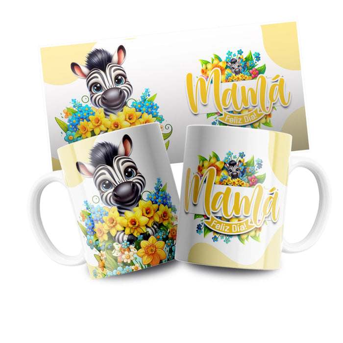 Mug Feliz Dia De La Madre 11 Oz Ref. 46 x 1 Unidad
