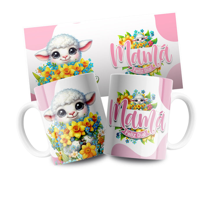 Mug Feliz Dia De La Madre 11 Oz Ref. 42 x 1 Unidad