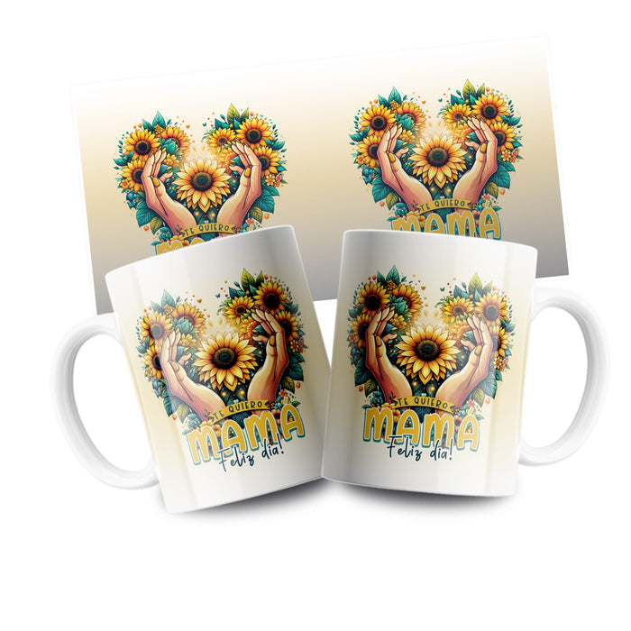 Mug Feliz Dia De La Madre 11 Oz Ref. 61 x 1 Unidad