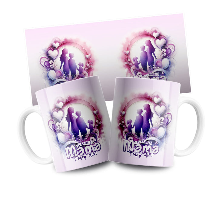 Mug Feliz Dia De La Madre 11 Oz Ref. 59 x 1 Unidad