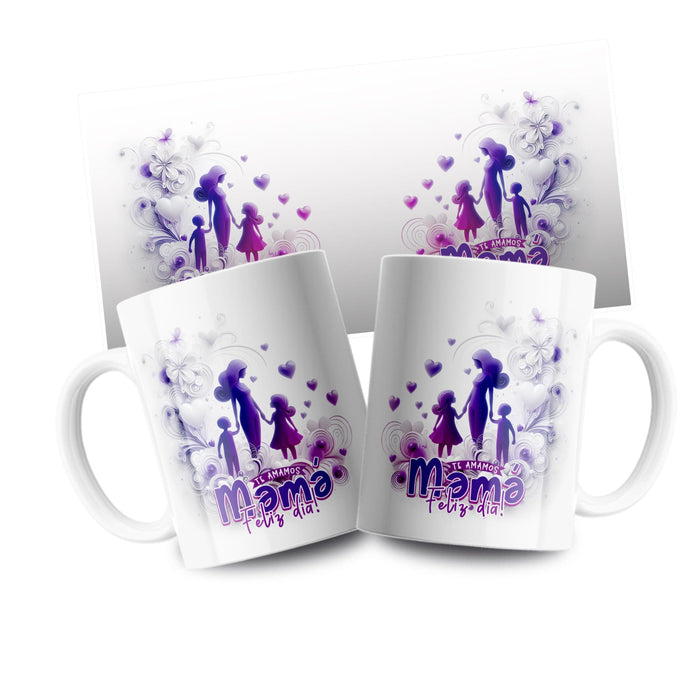 Mug Feliz Dia De La Madre 11 Oz Ref. 54 x 1 Unidad