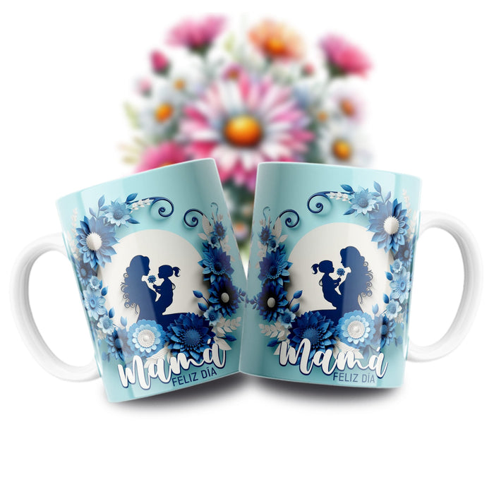 Mug Feliz Dia De La Madre 11 Oz Ref. 58 x 1 Unidad