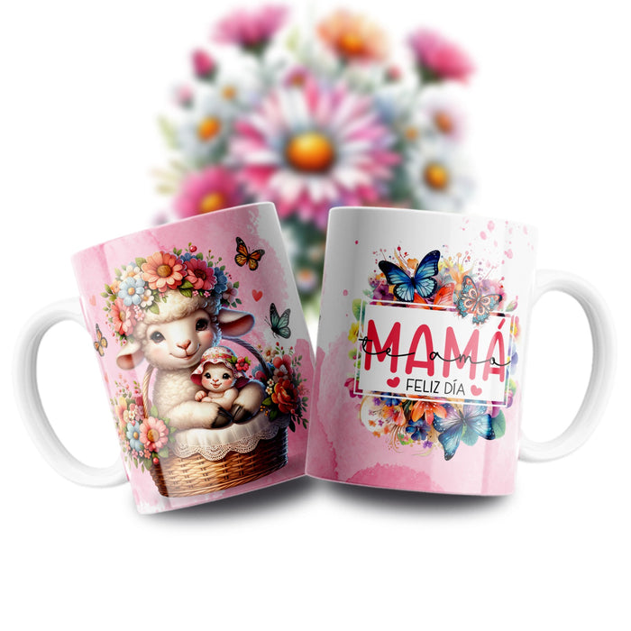 Mug Feliz Dia De La Madre 11 Oz Ref. 68 x 1 Unidad