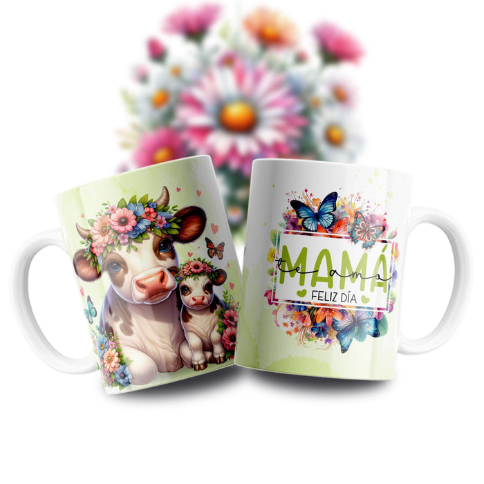 Mug Feliz Dia De La Madre 11 Oz Ref. 62 x 1 Unidad