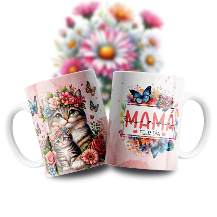 Mug Feliz Dia De La Madre 11 Oz Ref. 71 x 1 Unidad